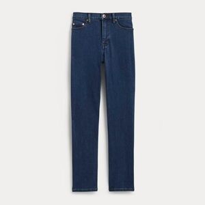 NWT Everlane Women's High-Key Stovepipe Jean in Dark Indigo, Size 28, Cotton